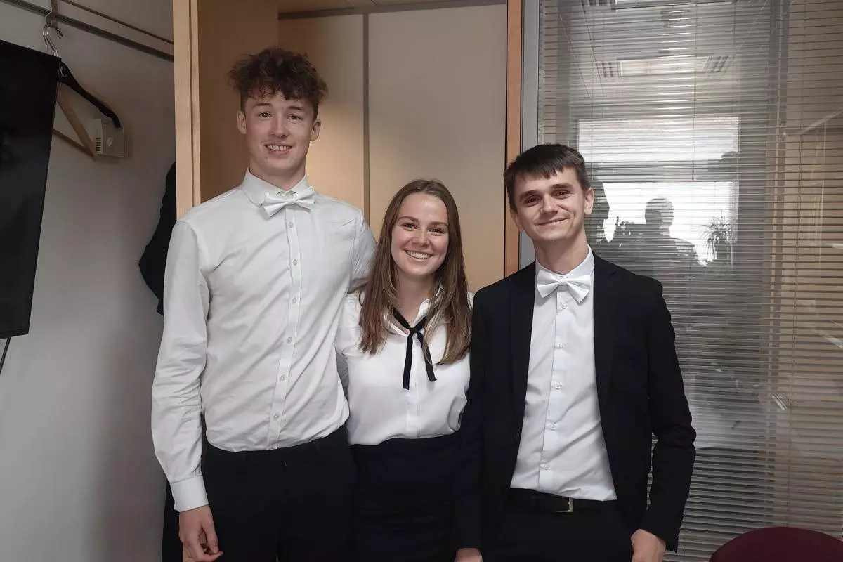 2026 Mackenzie Group Part II students after Vivas 